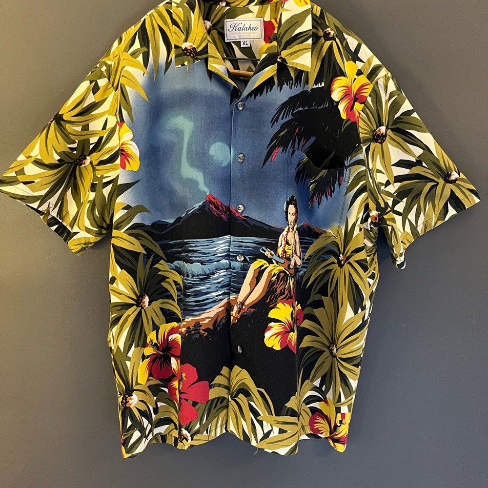 Kalaheo vintage Hawaiian shirt
